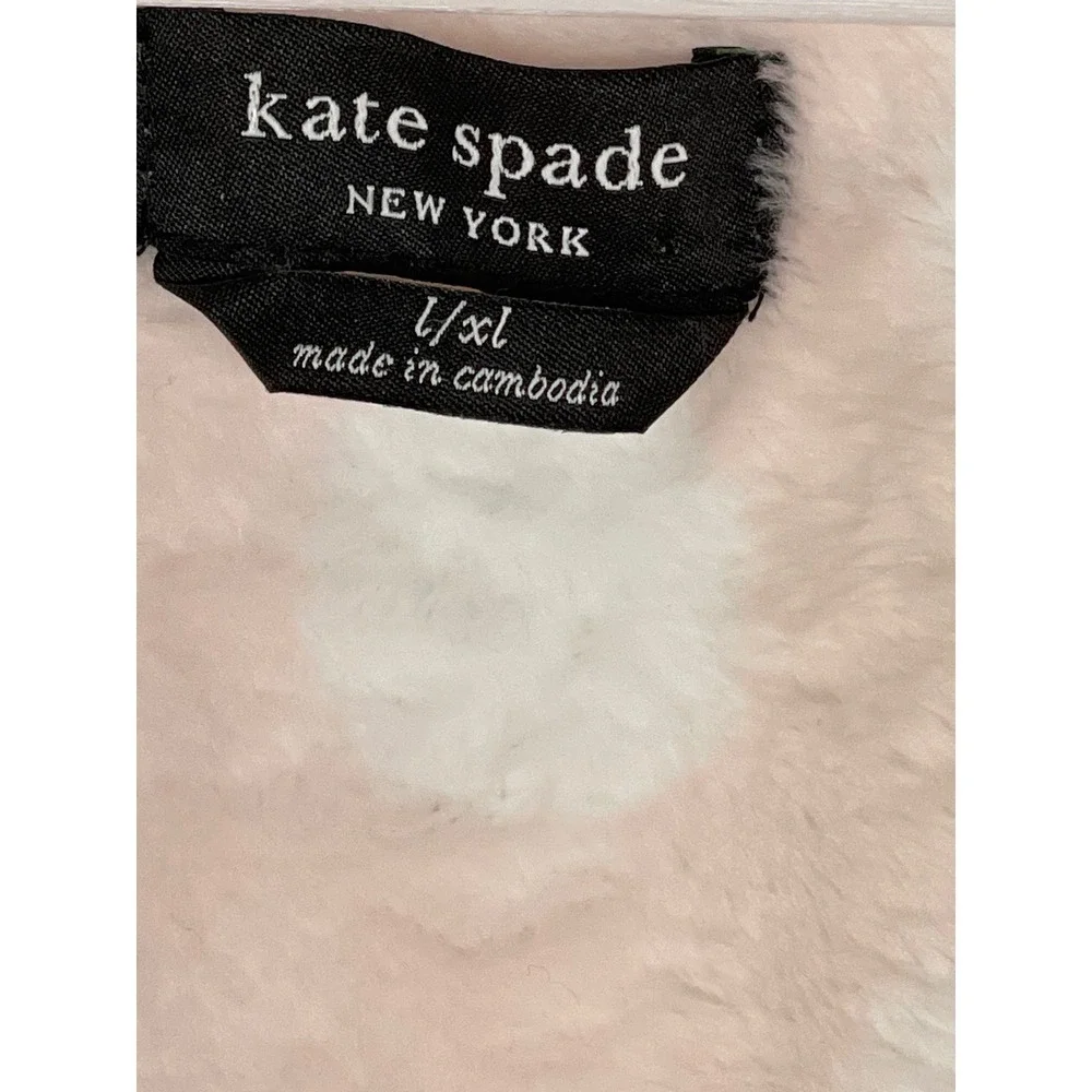 kate spade plush fleece